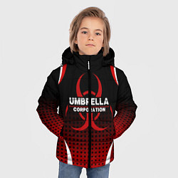 Куртка зимняя для мальчика Umbrella, цвет: 3D-черный — фото 2