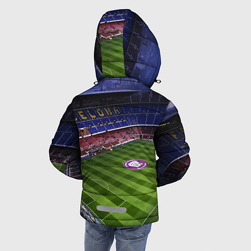 Зимняя куртка для мальчика FC BARCELONA / 3D-Черный – фото 4