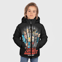 Куртка зимняя для мальчика Академия Амбрелла, цвет: 3D-черный — фото 2
