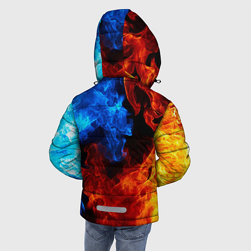 Зимняя куртка для мальчика PORSCHE / 3D-Черный – фото 4