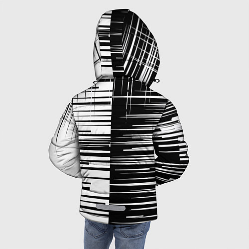 Зимняя куртка для мальчика The Umbrella Academy / 3D-Черный – фото 4