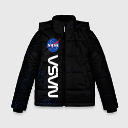 Куртка зимняя для мальчика NASA НАСА, цвет: 3D-красный