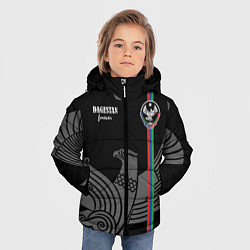 Куртка зимняя для мальчика Dagestan forever, цвет: 3D-черный — фото 2