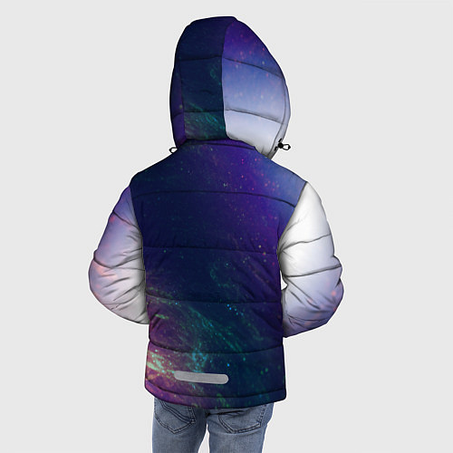 Зимняя куртка для мальчика NASA НАСА / 3D-Черный – фото 4