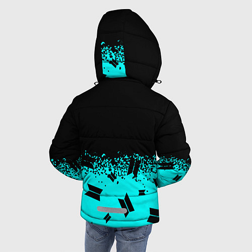 Зимняя куртка для мальчика BTS БТС / 3D-Черный – фото 4