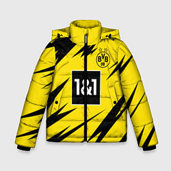 Куртка зимняя для мальчика Reus Borussia Dortmund 20-21, цвет: 3D-черный