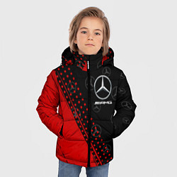 Куртка зимняя для мальчика MERCEDES МЕРСЕДЕС, цвет: 3D-красный — фото 2