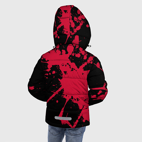 Зимняя куртка для мальчика Blink 182 / 3D-Черный – фото 4