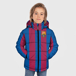 Куртка зимняя для мальчика FC Barcelona 2021, цвет: 3D-черный — фото 2