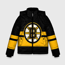 Куртка зимняя для мальчика BOSTON BRUINS NHL, цвет: 3D-светло-серый
