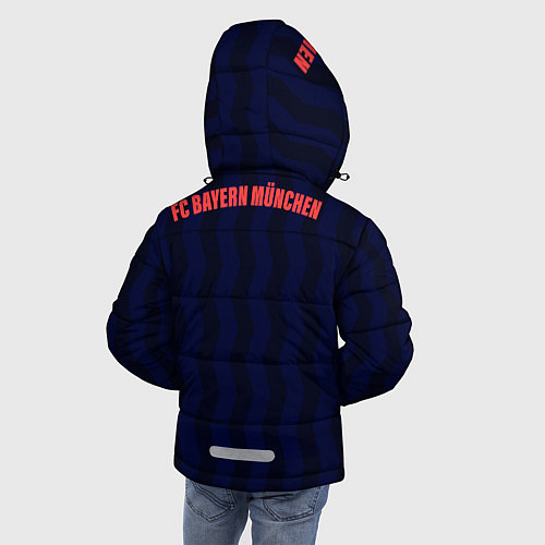 Зимняя куртка для мальчика FC Bayern Munchen / 3D-Черный – фото 4