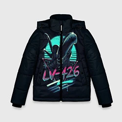 Куртка зимняя для мальчика The Alien, цвет: 3D-черный
