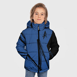 Куртка зимняя для мальчика Star Trek, цвет: 3D-черный — фото 2