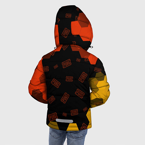 Зимняя куртка для мальчика PUBG ПАБГ / 3D-Черный – фото 4