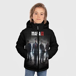 Куртка зимняя для мальчика Mafia, цвет: 3D-черный — фото 2