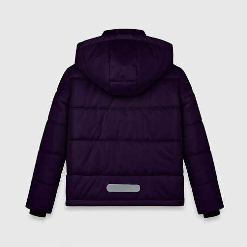 Зимняя куртка для мальчика Техно Кот / 3D-Светло-серый – фото 2