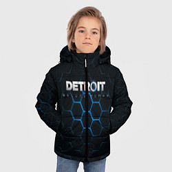 Куртка зимняя для мальчика DETROIT S, цвет: 3D-черный — фото 2