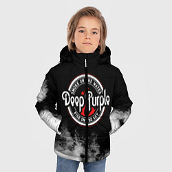 Куртка зимняя для мальчика Deep Purple, цвет: 3D-светло-серый — фото 2