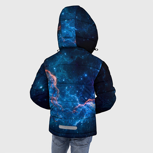 Зимняя куртка для мальчика Туманность / 3D-Черный – фото 4