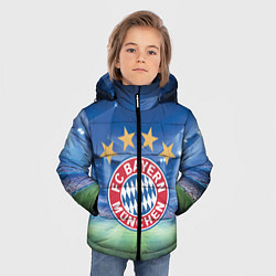 Куртка зимняя для мальчика Бавария Мюнхен, цвет: 3D-красный — фото 2