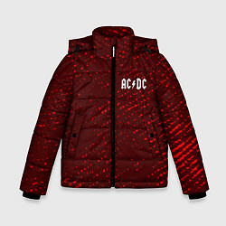 Куртка зимняя для мальчика AC DС, цвет: 3D-светло-серый