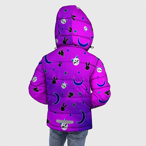 Зимняя куртка для мальчика GOTHIC SAILOR MOON / 3D-Черный – фото 4