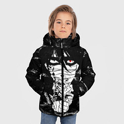 Куртка зимняя для мальчика АНГЕЛЫ СМЕРТИ, цвет: 3D-черный — фото 2
