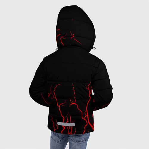 Зимняя куртка для мальчика AC DС / 3D-Черный – фото 4