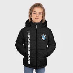 Куртка зимняя для мальчика BMW, цвет: 3D-черный — фото 2