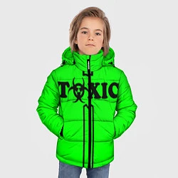 Куртка зимняя для мальчика Toxic, цвет: 3D-красный — фото 2