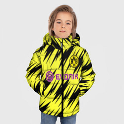 Куртка зимняя для мальчика Borussia 2020-2021 г, цвет: 3D-черный — фото 2