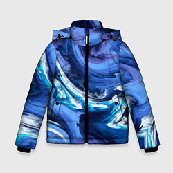 Зимняя куртка для мальчика Абстрактные волны