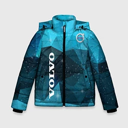 Куртка зимняя для мальчика Volvo, цвет: 3D-черный