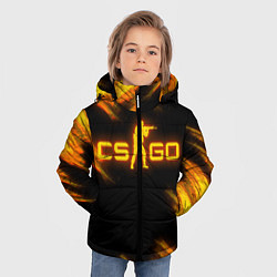 Куртка зимняя для мальчика COUNTER STRIKE, цвет: 3D-светло-серый — фото 2