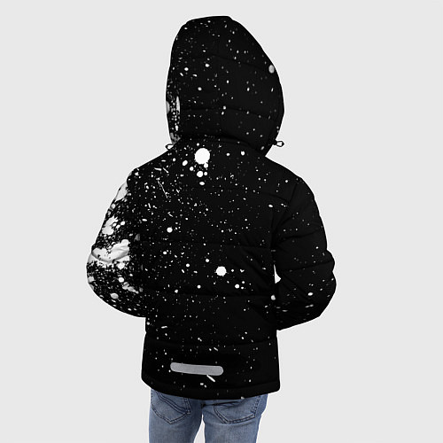 Зимняя куртка для мальчика JoJo Bizarre Adventure / 3D-Черный – фото 4
