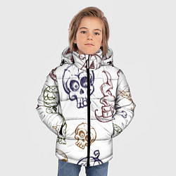 Куртка зимняя для мальчика Hallo!, цвет: 3D-черный — фото 2
