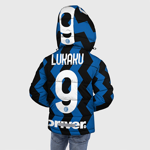 Зимняя куртка для мальчика Лукаку 2021 Домашняя форма / 3D-Черный – фото 4