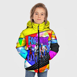 Куртка зимняя для мальчика FORTNITE NEW SEASON 2020, цвет: 3D-черный — фото 2