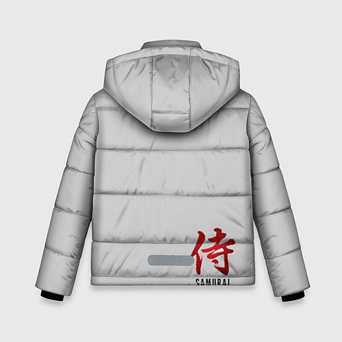Зимняя куртка для мальчика Samurai / 3D-Светло-серый – фото 2