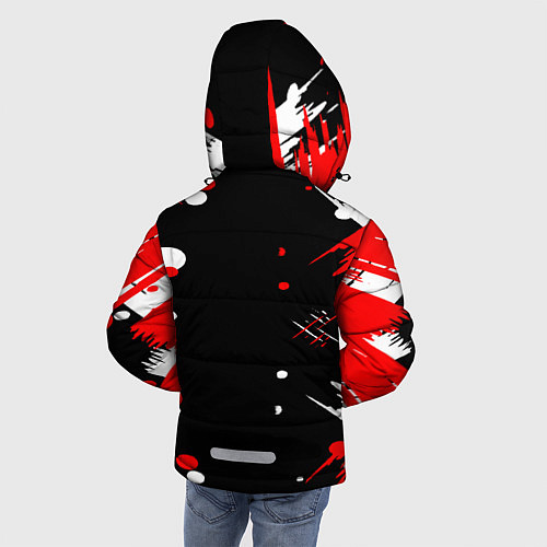 Зимняя куртка для мальчика Fairy Tail / 3D-Черный – фото 4
