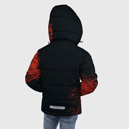 Зимняя куртка для мальчика BLACKPINK / 3D-Черный – фото 4