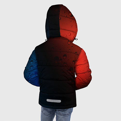 Зимняя куртка для мальчика BMW БМВ / 3D-Черный – фото 4