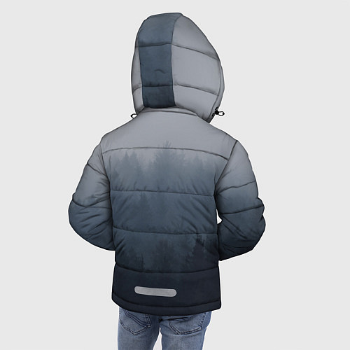 Зимняя куртка для мальчика BTS Forest / 3D-Черный – фото 4