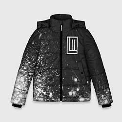 Куртка зимняя для мальчика LINDEMANN ЛИНДЕМАНН, цвет: 3D-черный