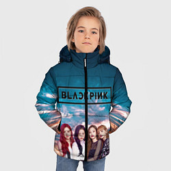 Куртка зимняя для мальчика BlackPink, цвет: 3D-красный — фото 2