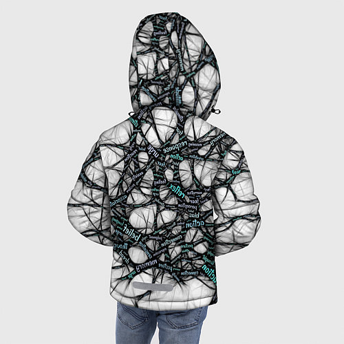 Зимняя куртка для мальчика NEIROLINK / 3D-Черный – фото 4