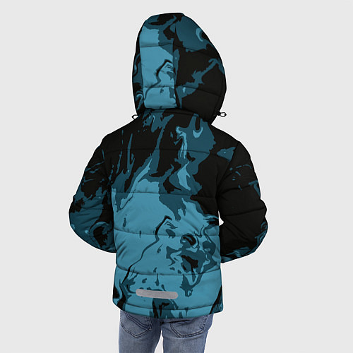 Зимняя куртка для мальчика Re:Zero / 3D-Черный – фото 4