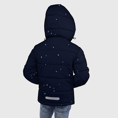 Зимняя куртка для мальчика Ночная мышь / 3D-Черный – фото 4