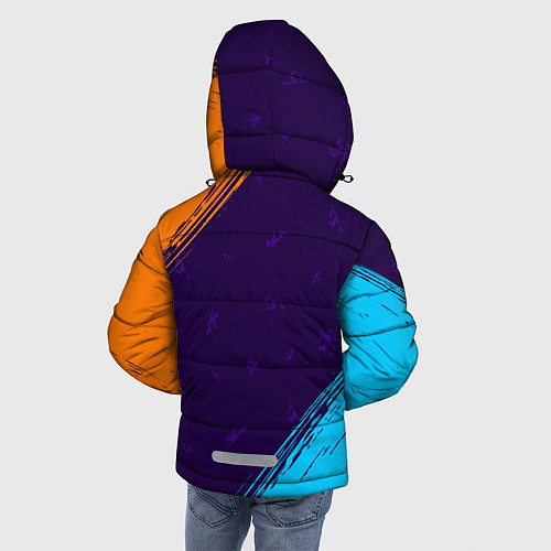 Зимняя куртка для мальчика PORTAL ПОРТАЛ / 3D-Черный – фото 4