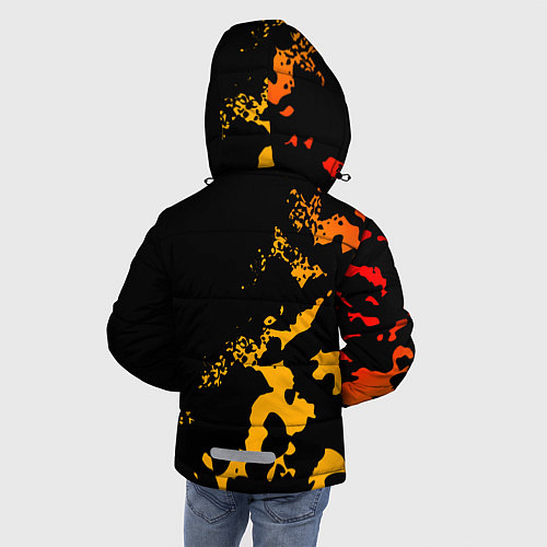 Зимняя куртка для мальчика ОЧЕНЬ СТРАННЫЕ ДЕЛА STRANGER / 3D-Черный – фото 4